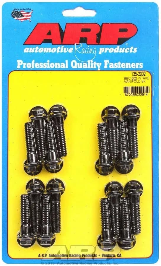 Bb Chevy 502 Hex Intake Manifold Bolt Kit