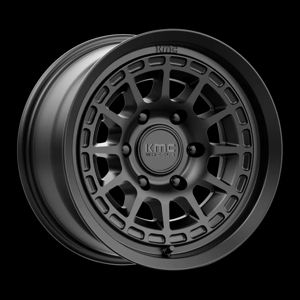 Canyon 16x8 6x5.5 00mm Satin Black w/ Gray Tint