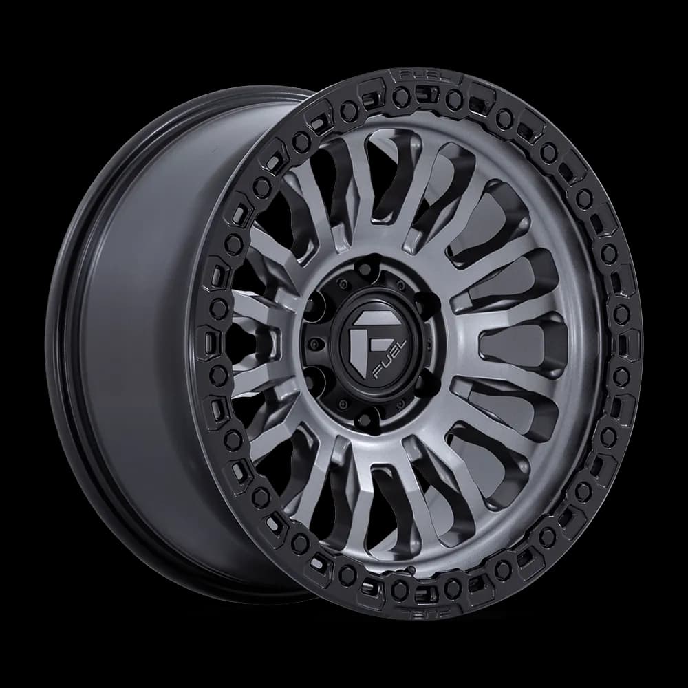 Fuel Wheels | Rincon | Matte Gunmetal w/ M-Black Lip