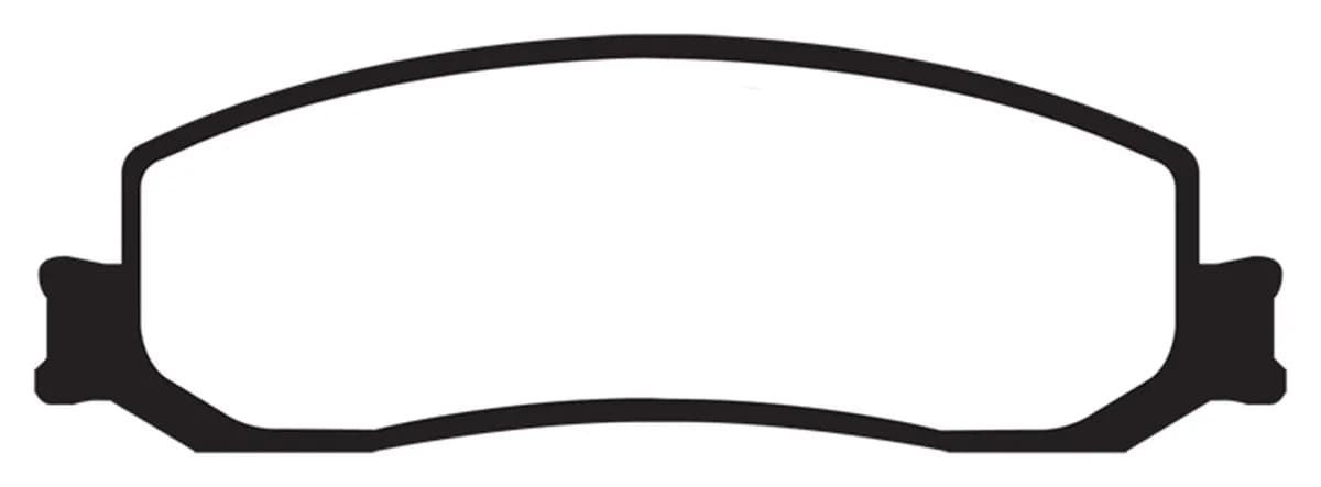 Truck/SUV Extra Duty Brake Pads; FMSI Pad No. D1631; Vented; 347mm Dia.; 115mm Height; 38mm Thick; 125mm Center Hole Dia.; Pad Dimensions: 177.5 x 63 x 20.6mm;