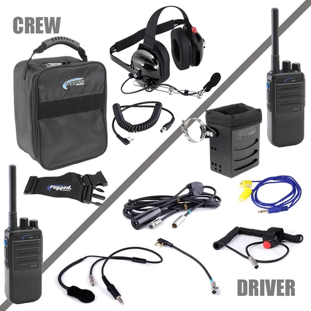 Complete Team Imsa 4c Racing System With Uhf Rugged Digital Handheld Radios