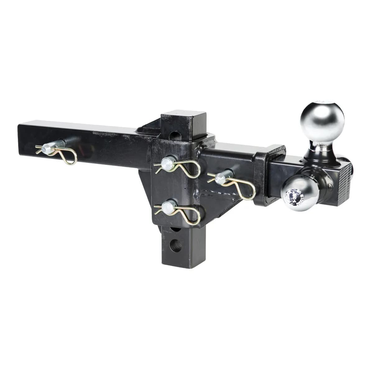 Husky Towing 30001 Fits 2 Recvr 2000-10000-14000 Gross Chr 1-7/8 & 2 & 2-5/16 Adjustable Black