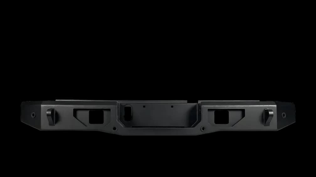 Rear Bumper; 3/16 in. Steel Plate; w/o Winch;
