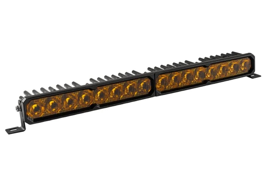 Diode Dynamics SS20 Pro LED Light Bar, Yellow - Driving (Amber Backlight)