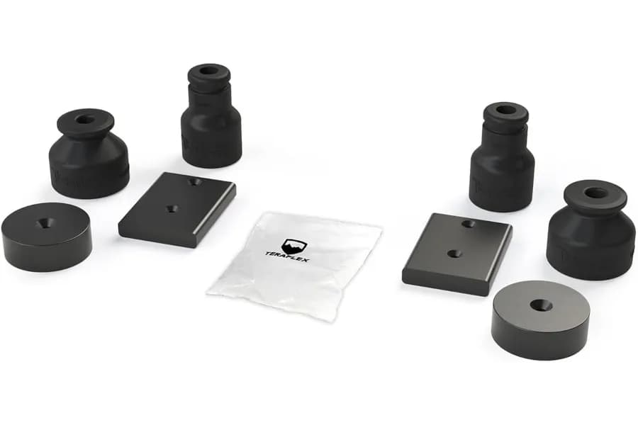 0718 Jeep Wrangler Jk/Jku 4 Lift Bump Stop Extension Kit (Front / Rear)