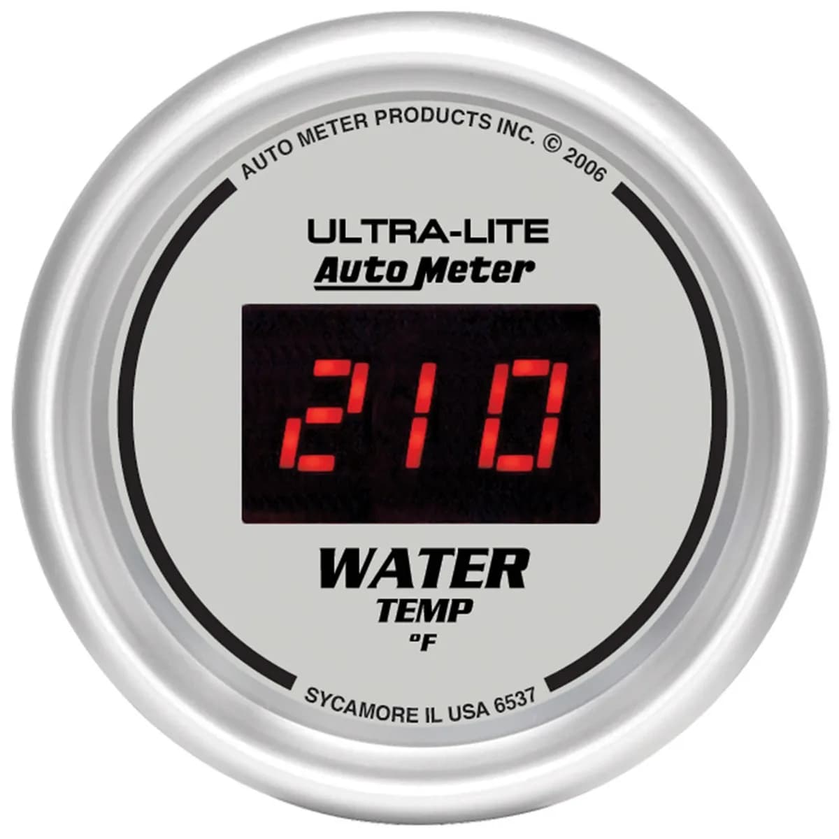 2-1/16 In. Water Temperature, 0-340 Fahrenheit, Ultra-Lite Digital