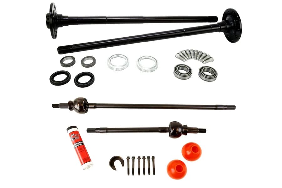 RCV Front And Rear Revolution Gear Axle Shaft Package - JK Non-Rubicon