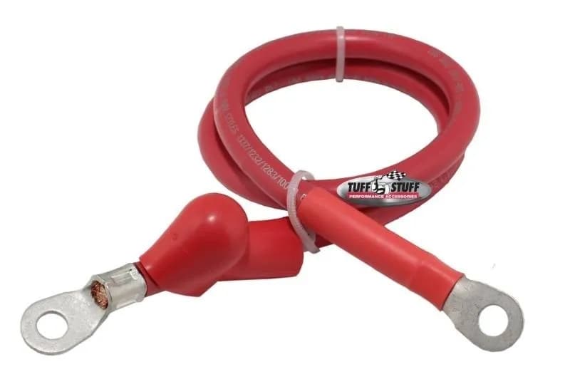 Charge Wire 48in 4-Gauge w/Boot