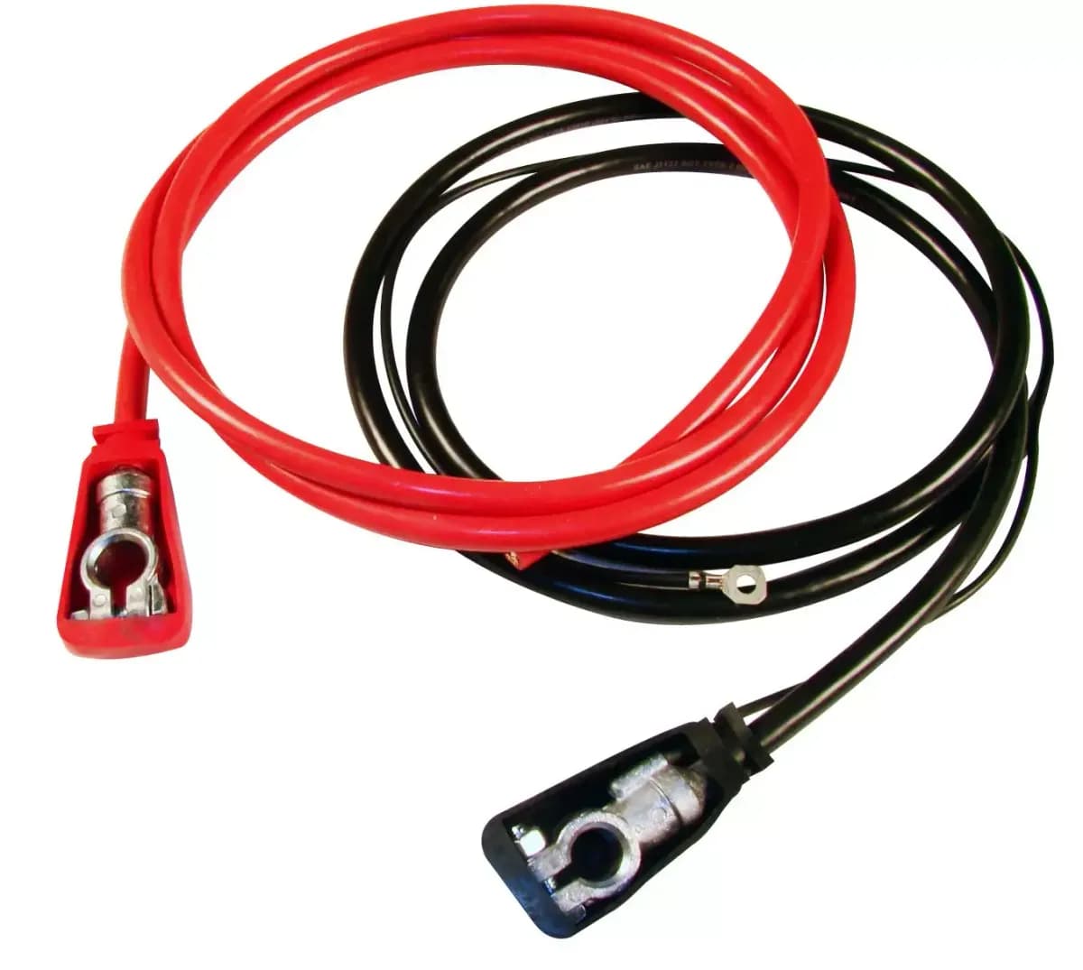 American Autowire Universal 1 gauge battery cable kit. Includes lugs and crimp tool - Battery Cable Kit - Underhood, Top Post