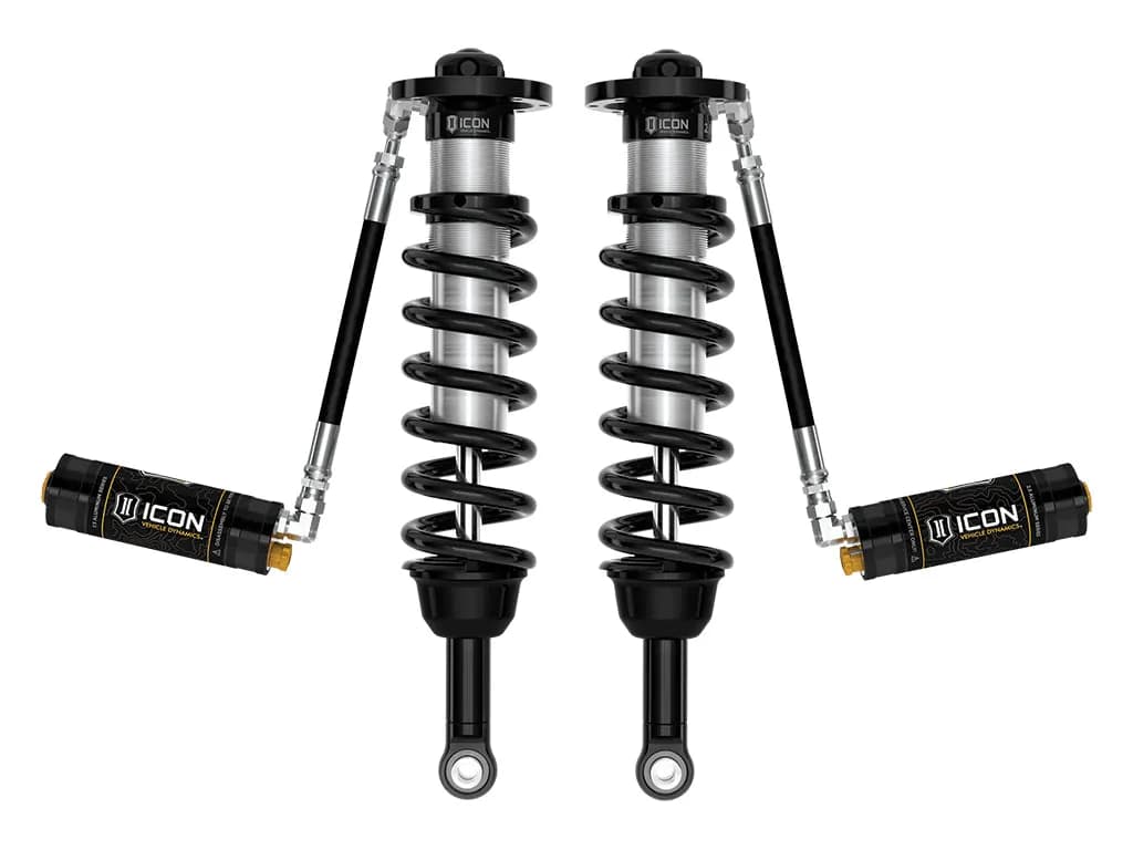 ICON 2024-2025 Toyota Land Cruiser 250 Series, 1.25-3" Lift, Front, V.S. 2.5 Series Coilover Kit, Remote Reservoir w/ CDCV, Pair