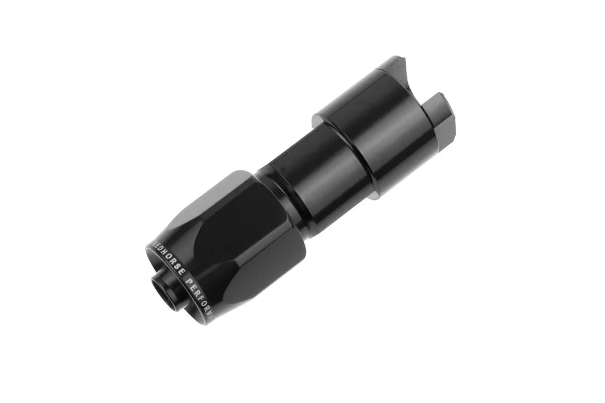 06 to 3/8 SAE Quick Disconnect Female Straight Black
