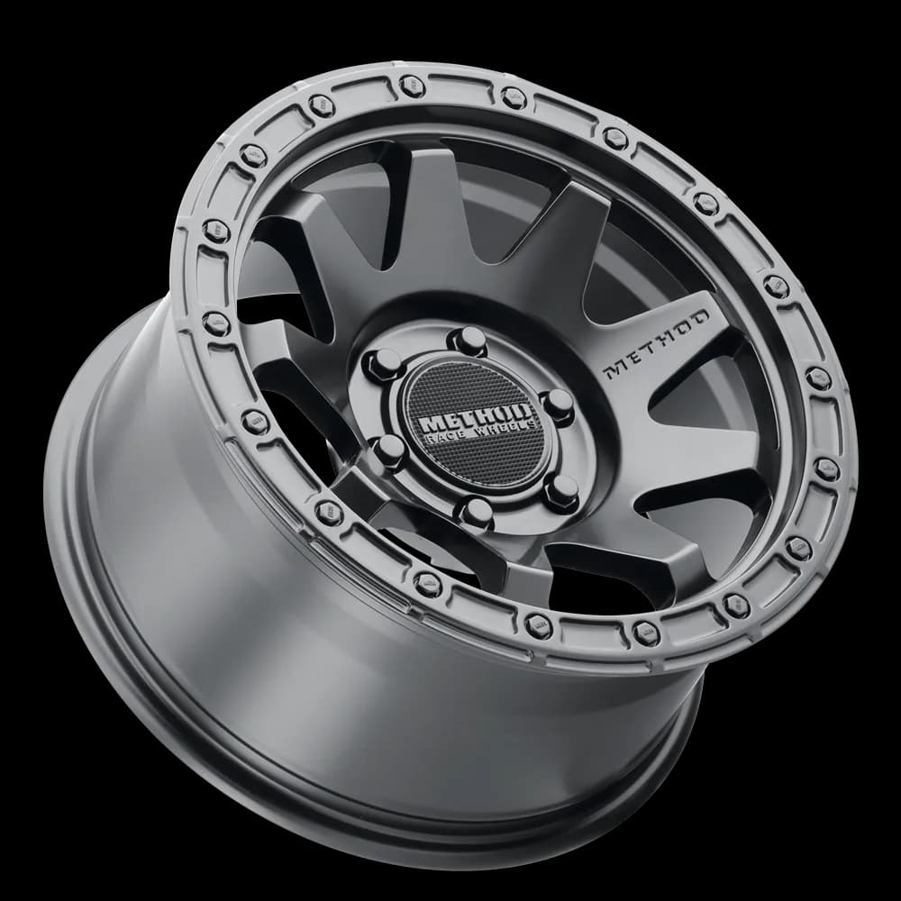 Aluminum Wheels 17x8.5 MR317 Bolt Pattern 5 On 127 Offset 0 Lip Size 0.83 Matte Black MB Method