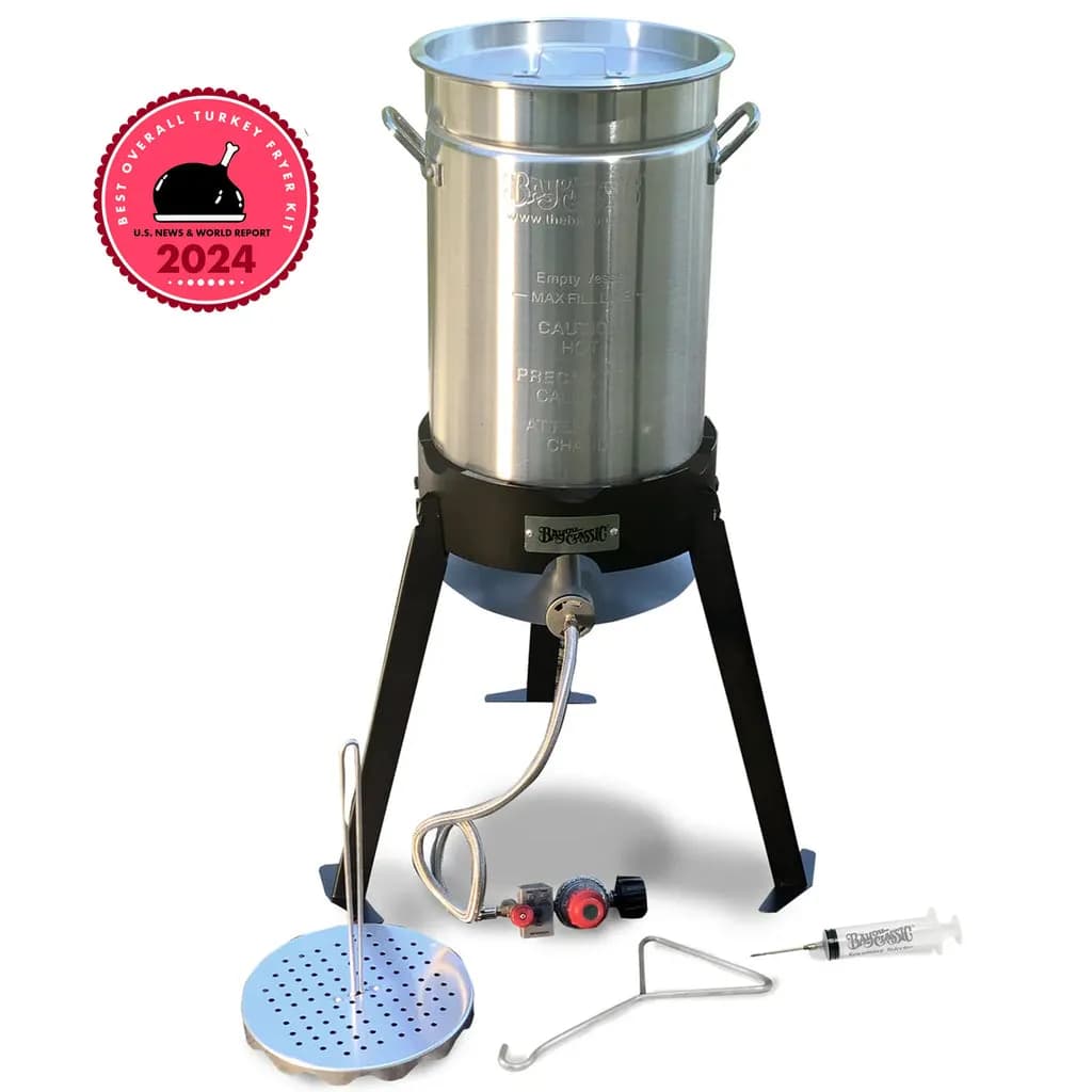 30-qt Aluminum Turkey Fryer Kit