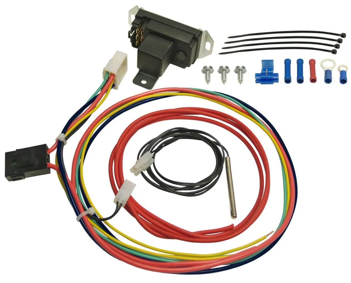 Fan Controller Adjustable Electric W/Push in Radiator Probe