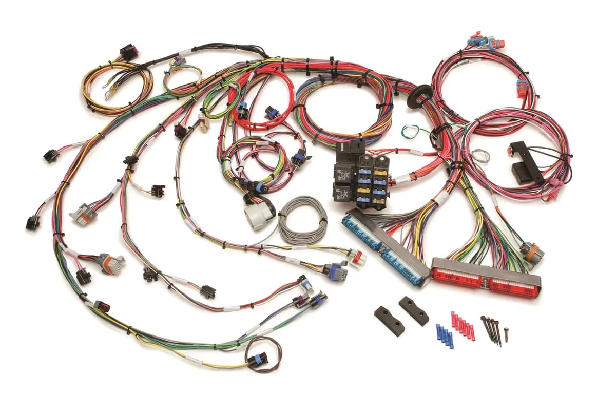 Fuel Injection Wiring Harness; Mechanical Throttle Only; Extra Length;