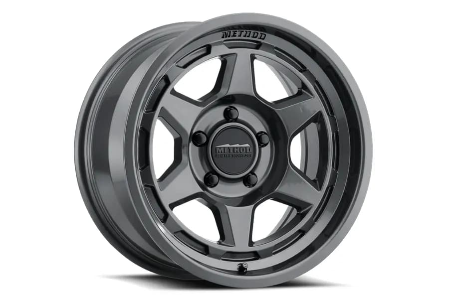 Method Race Wheels 708 Series Bead Grip Wheel, 17x9 5x5 - Titanium - JT/JL/JK