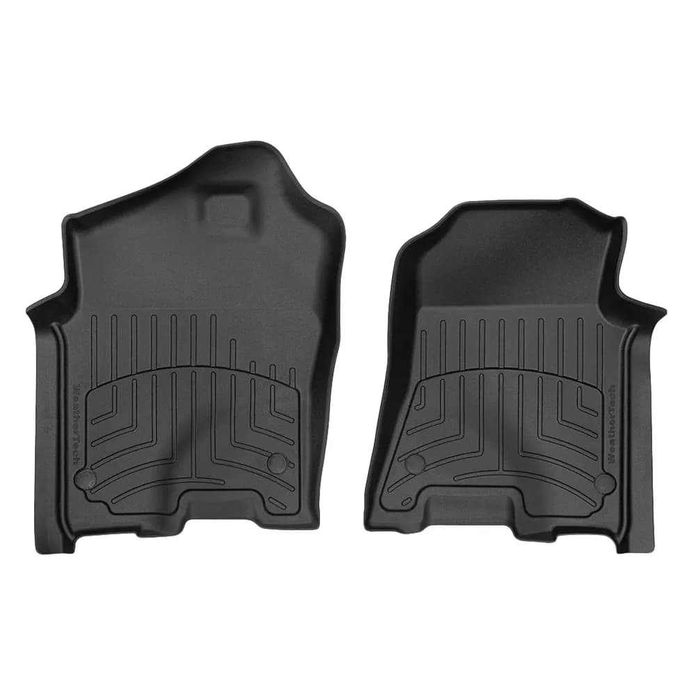 Black Front 3D Floor Mats RAM Ram 1500 2019 +