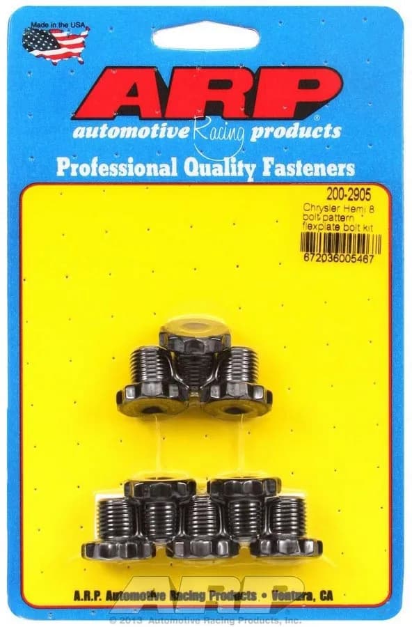 Chrysler Hemi 8-bolt pattern flexplate bolt kit