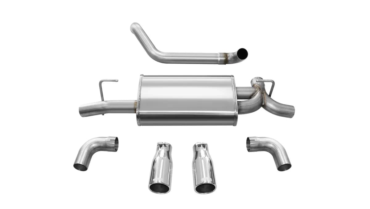 Sport / 2.5 in Axle-Back Rolled 4.0 in | 2018-25 Jeep Wrangler JLU/JL 3.6L, 2019-23 2.0T (21014, 21016)
