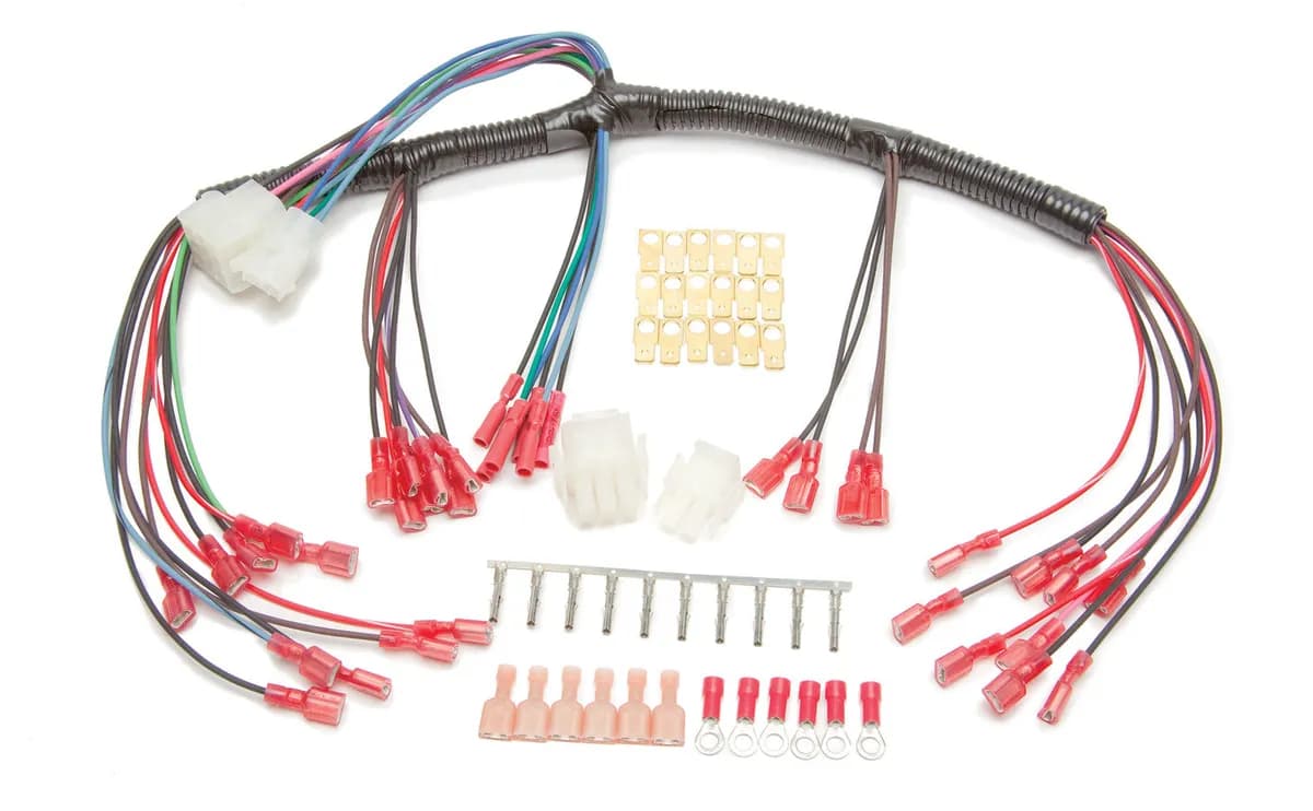 Gauge Wiring Harness; For Cable Driven Speedometer;