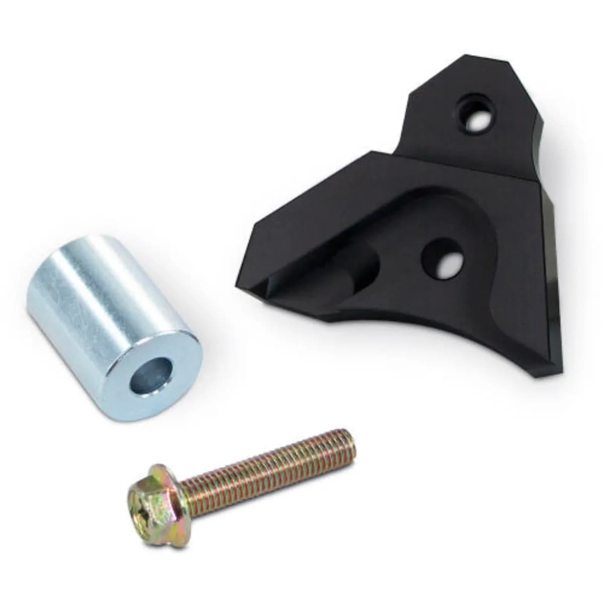 Lightning Bolt Alternator Adaptor Black