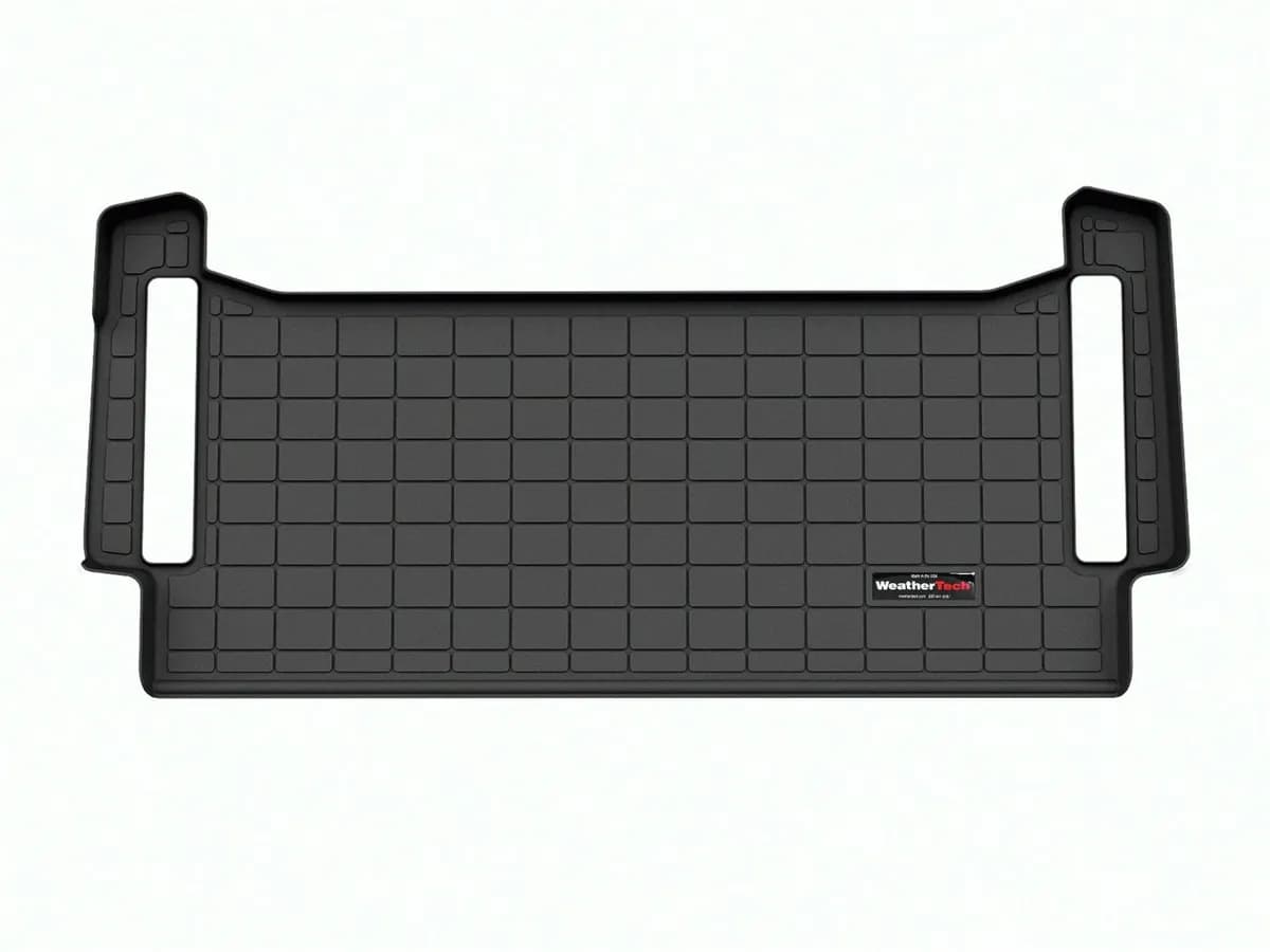 Cargo Liner; Black; Behind 3rd Row Seating;