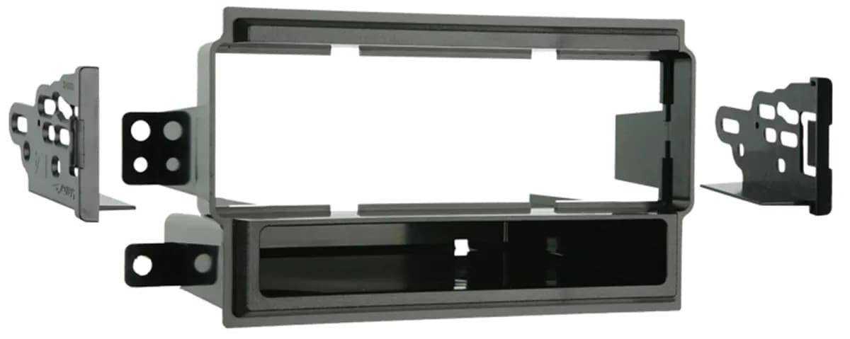 TURBOKits; Radio Installation Kit; Incl. Instr./Hardware/Storage Pocket/ISO Support System Using Factory Brackets; High-Grade ABS Plastic; w/o Dual Zone Climate Controls;