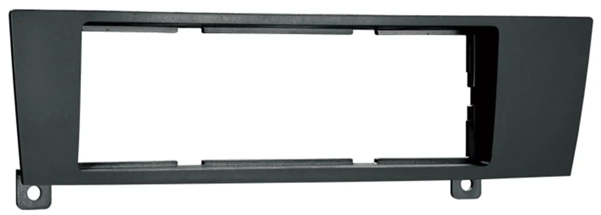 TURBOKits; Radio Installation Kit; Incl. Installation Instructions/Hardware; Single DIN; For Non NAV Models; Matte Black;