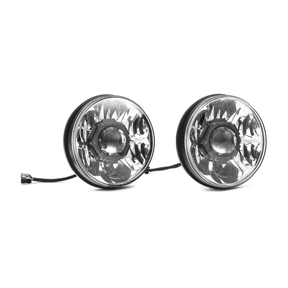 201823 Jeep JL Headlight; Gravity LED Pro 7 Dot