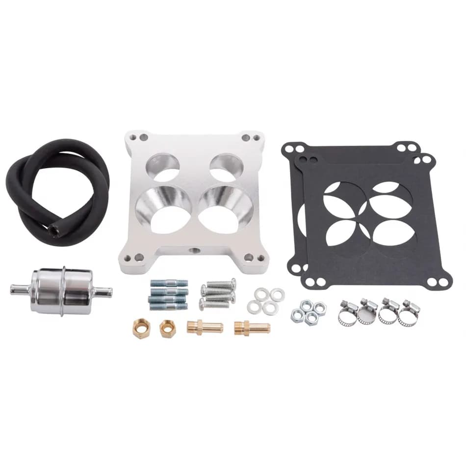 Edelbrock 2697 Quadrajet Carburetor Replacement Adapter Kit