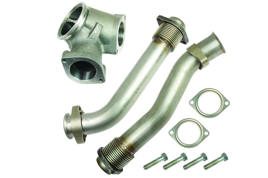 BD Diesel 1043900 Up-Pipes Kit Ford 7.3L PowerStroke 1999.5-2003 F-250 / F-350 / Excursion / E-350