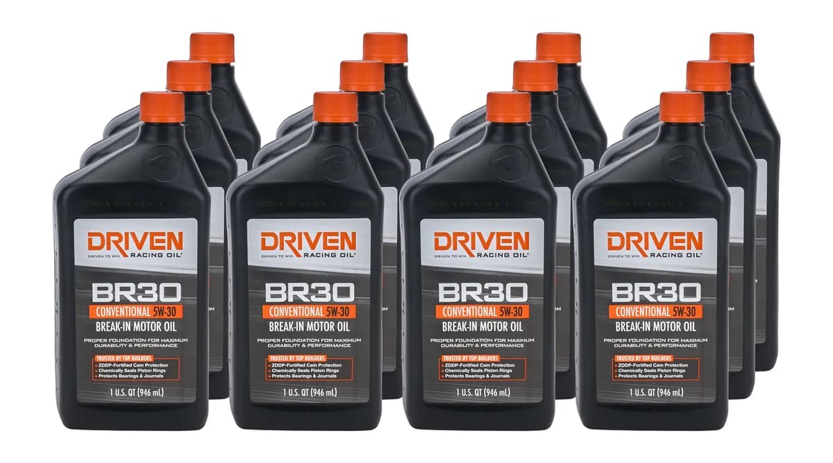 BR30 5w30 Break-In Oil Conventional Case 12x1Qt