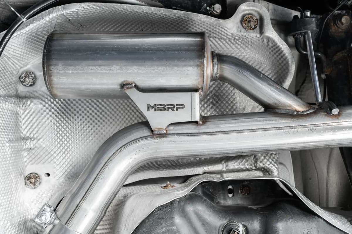 2015-2021 Volkswagen Golf Armor Pro Series 3 Inch Cat Back Dual Split Rear Exit T304 Stainless Steel with Carbon Fiber Tips Exhaust System MBRP