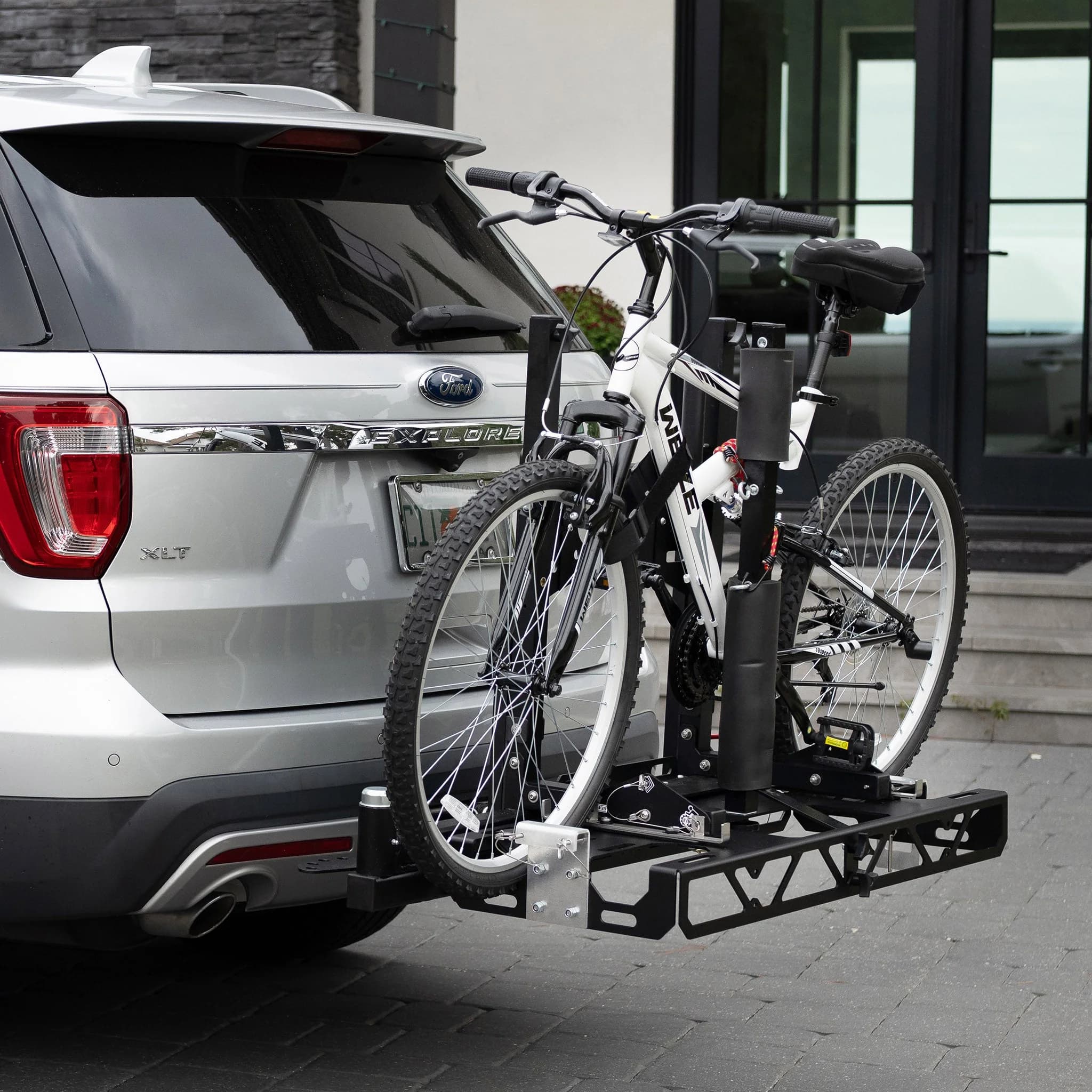 rucRak GUNNY Swing-Away Hitch Cargo Carrier & Bike Rack — Universal 2" Receiver