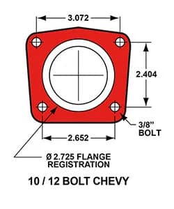 1964 - 1974 Buick, Chevrolet, Oldsmobile, Pontiac Forged Narrow Superlite 4R Big Brake Rear Parking Brake Kit - 140-13678