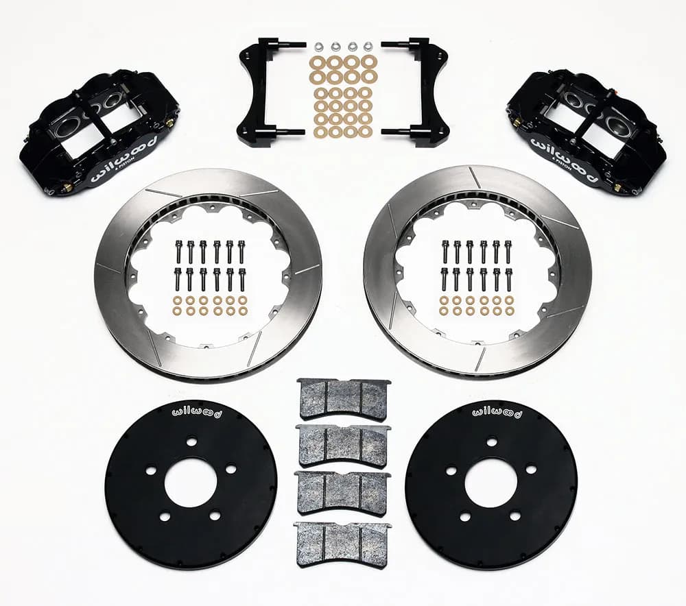 1994 - 2004 Ford Forged Narrow Superlite 6R Big Brake Front Brake Kit (Hat) - 140-9107
