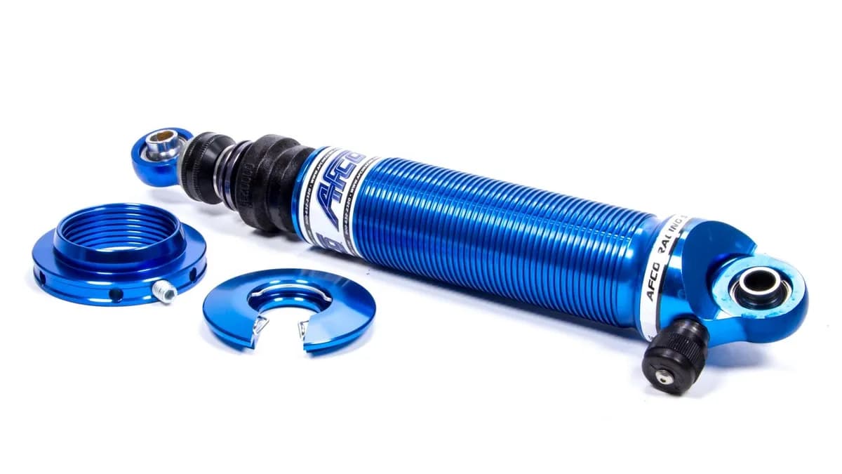 Aluminum Coil-Over Double Adjustable Eliminator Shock 5 Inch Stroke 12 Inch Com 16.90 Inch Ext