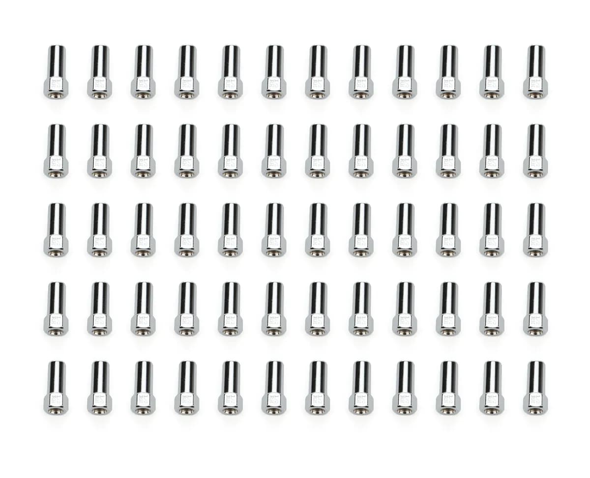 SST Open End Lug Nut 13/16" Hex 1/2"-20 Chrome Bulk 84088S