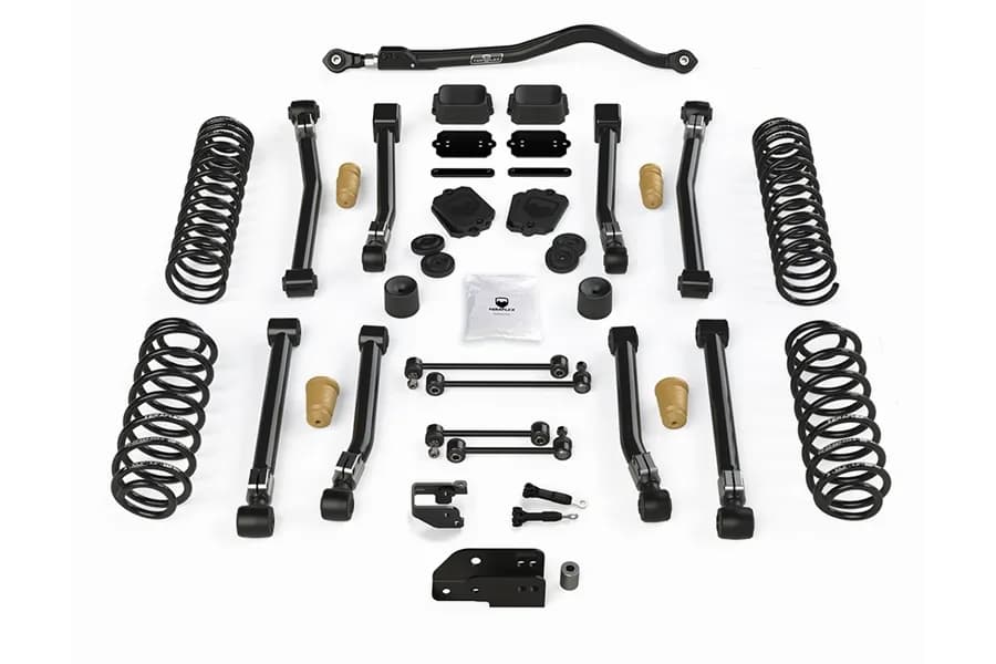 18c Wrangler 2DR 3.5in Alpine Ct3 Short Arm Suspension Systemno Shock Absorbers