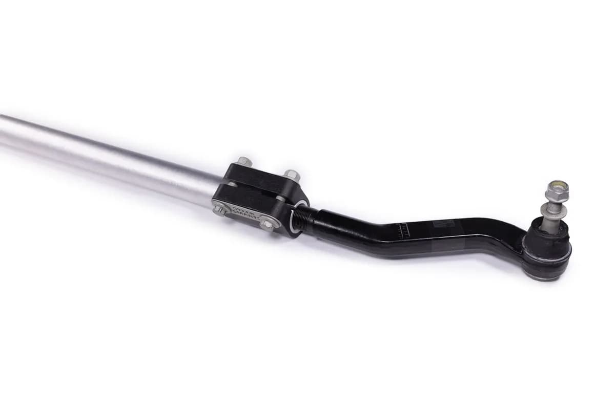 18-24 Jeep Wrangler/Gladiator JL/JT Yeti XD Pro-Series Aluminum Tie Rod Assembly - Silver Adjuster Tube (Non Rubicon Trim) Steer Smarts