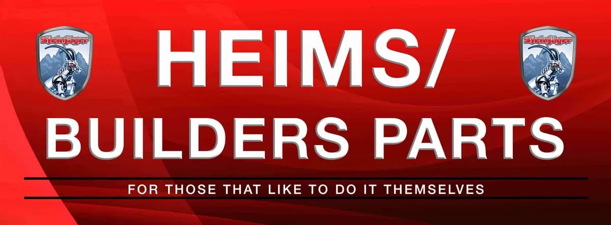 Header Sign 18.375 inches wide x 5.5 inches high Heims / Builders Parts