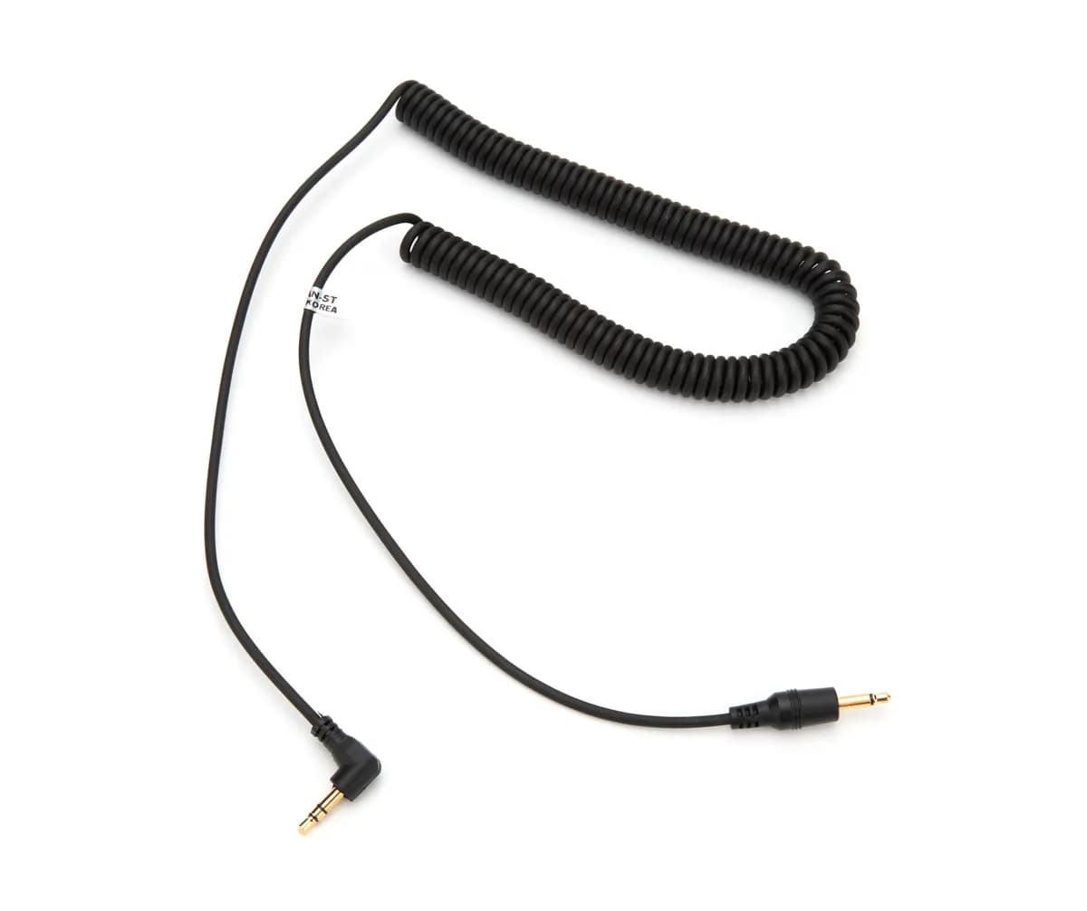 3.5mm Stereo to Mono Output Headset Coil Cord