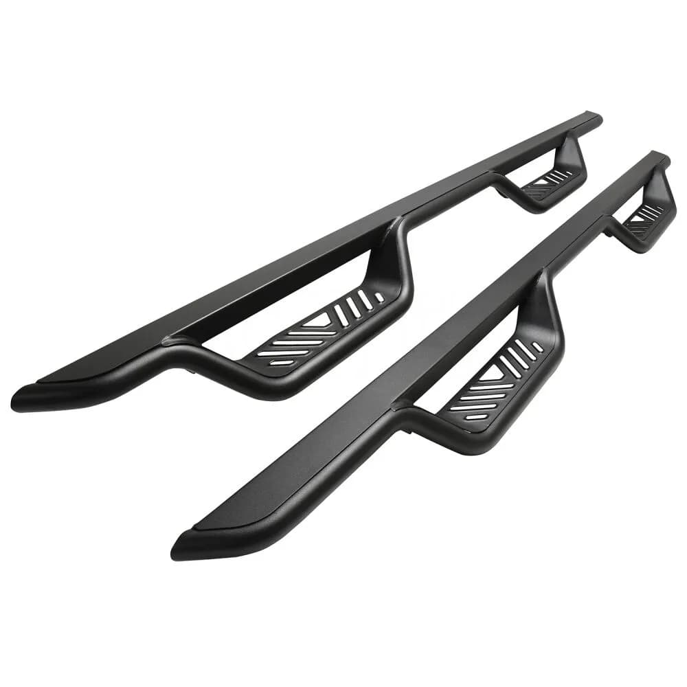 15c F150/17c F250/F350 Supercrew Outlaw Drop Nerf Step Bars Textured Black