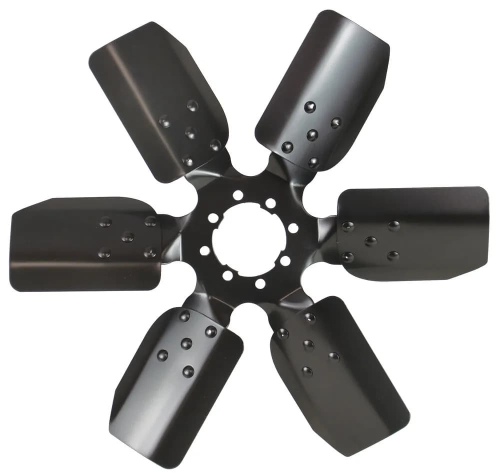 17 Reverse Rotation Fan Clutch Fan, Black