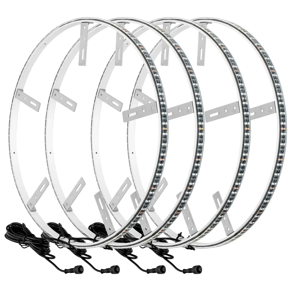 Oracle Lighting LED Illuminated Wheel Rings - Single / Double Row LED
