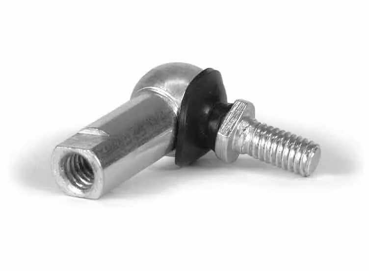 90 Degree Plated Steel M12 x 1.75 RH 100 Pack
