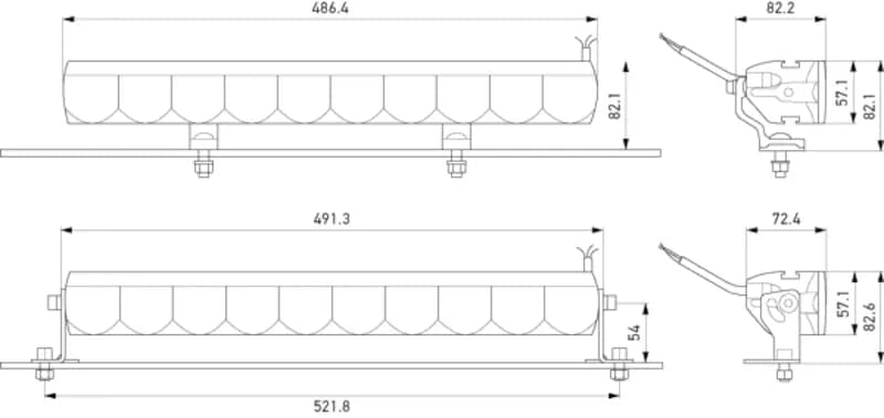 Hella 358154021 HELLA Auxiliary Light 358154021