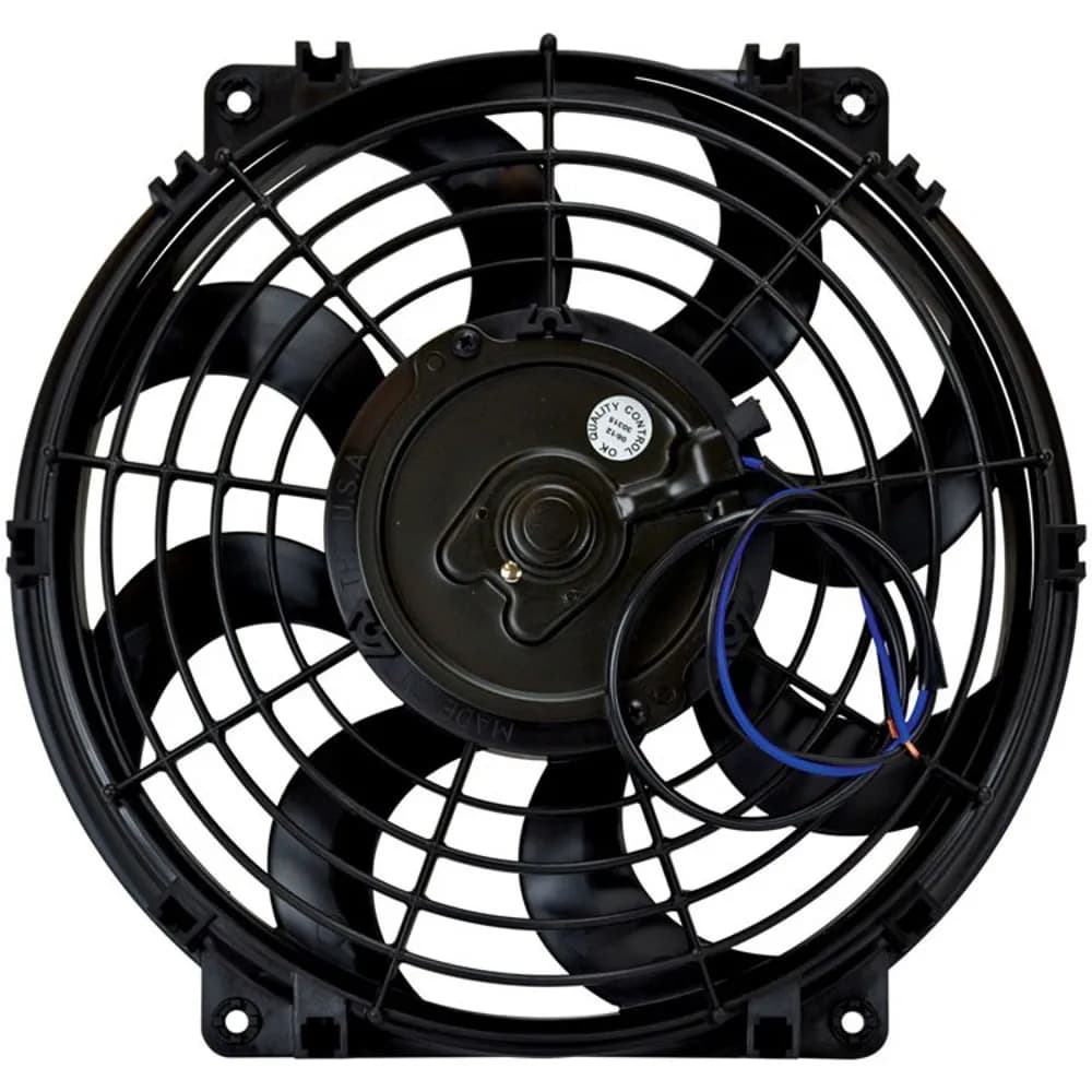 Fan Electric 12in Single Pusher or Puller s Blade Universal W/O Controls