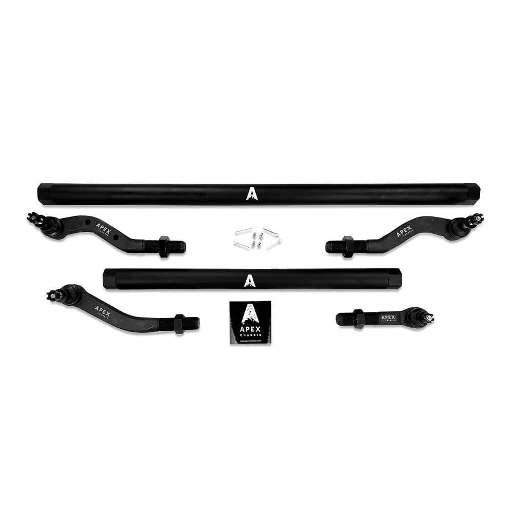 KIT135 - Jeep Wrangler JK 2.5 Ton ProLock Steering Kit - BLK Aluminum