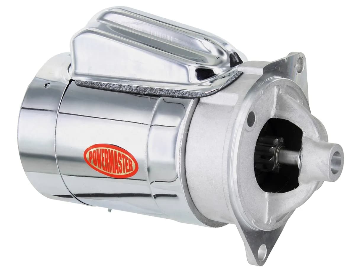 Original Look Starter; 164 Tooth Flywheel; 3/8 in. Depth; Chrome Finish;